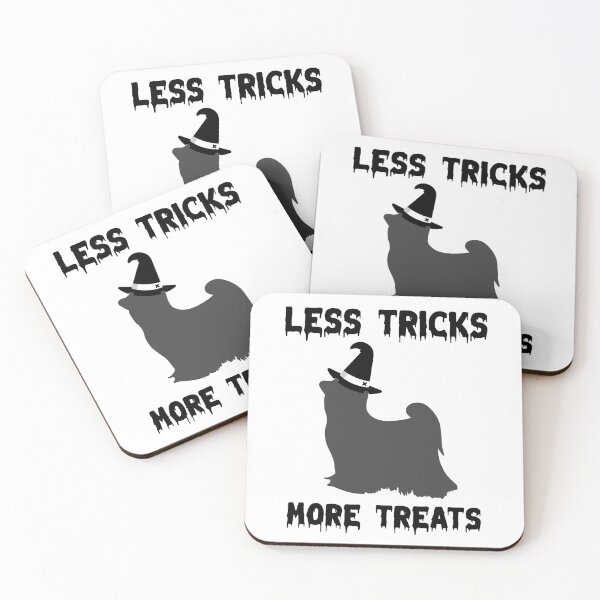 Item preview, Less Tricks More Treats  –Australian Terrier Cute Halloween Dog designed and sold by Hintotees.