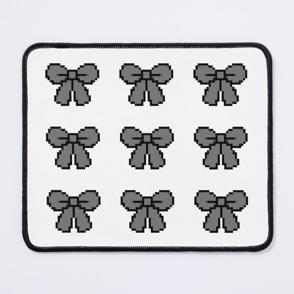 Item preview, Coquette Black Pixel Bows Set [x9] designed and sold by ratgirlonyx.