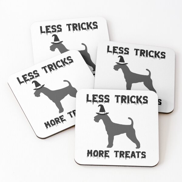 Item preview, Less Tricks More Treats  – Airedale Terrier Cute Halloween Dog designed and sold by Hintotees.