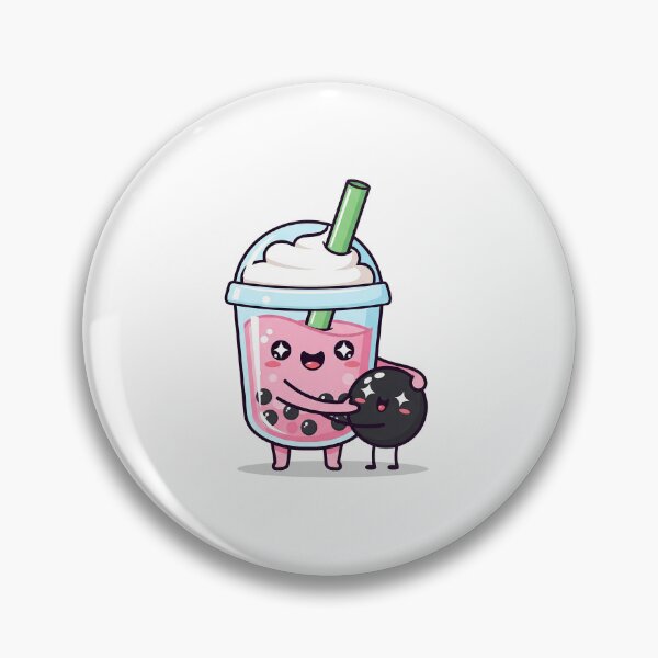 Item preview, Cute Kawaii Bubble Tea and Boba Hug designed and sold by istoriadesign.