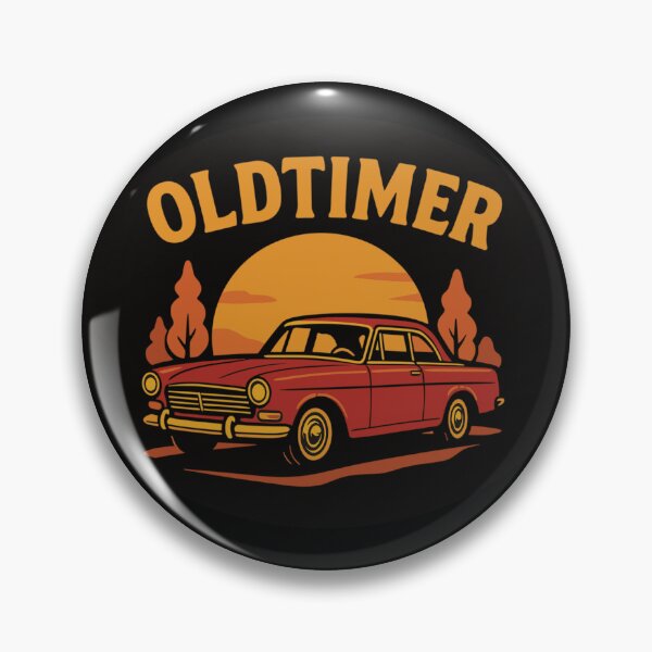 Artikelvorschau, Vintage Auto Oldtimer Sunset Design entworfen und verkauft von TEEZIGNTIS.