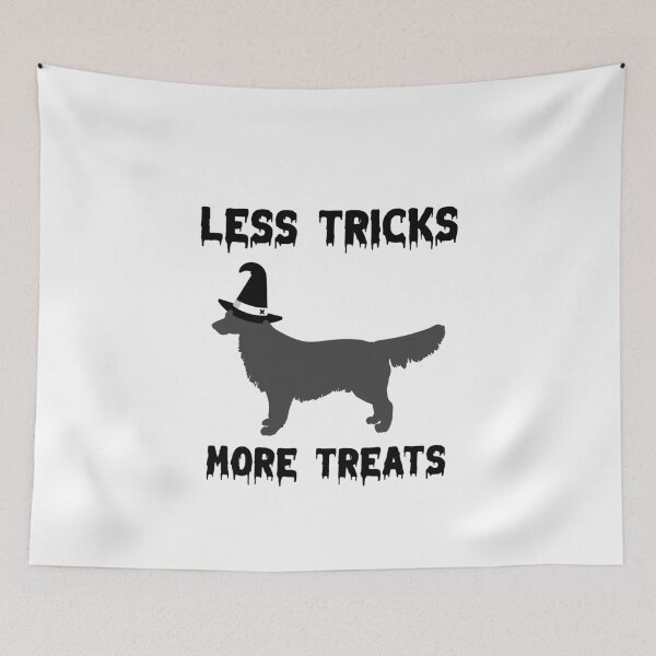 Item preview, Less Tricks More Treats  – Golden Retriever Cute Halloween Dog designed and sold by Hintotees.