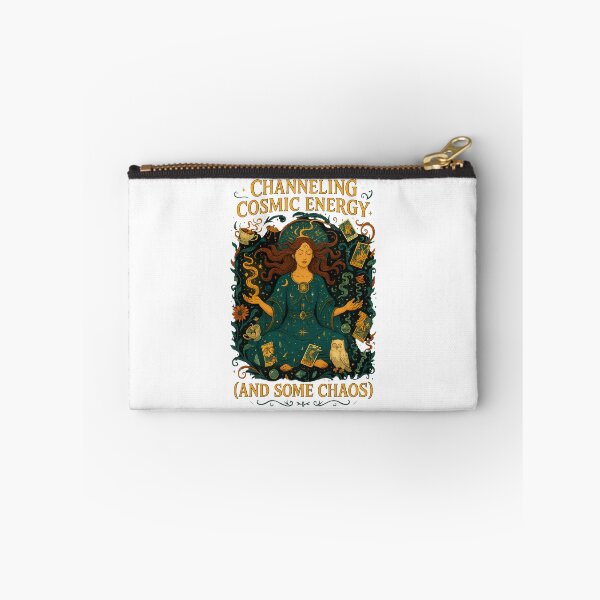 Item preview, Channeling Cosmic Energy  (and some chaos) Art Nouveau T-Shirt | Funny Spiritual Vibe designed and sold by MySpiritTravels.