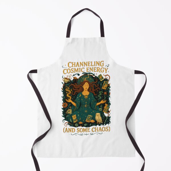 Item preview, Channeling Cosmic Energy (and some chaos) Art Nouveau T-Shirt | Funny Spiritual Vibe designed and sold by MySpiritTravels.