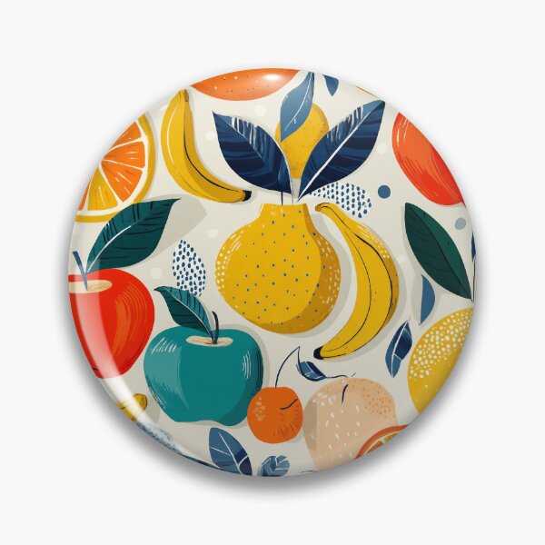 Artikelvorschau, Buntes Obst Pattern – Nahtloses Sommer-Design entworfen und verkauft von Meiersbeste.