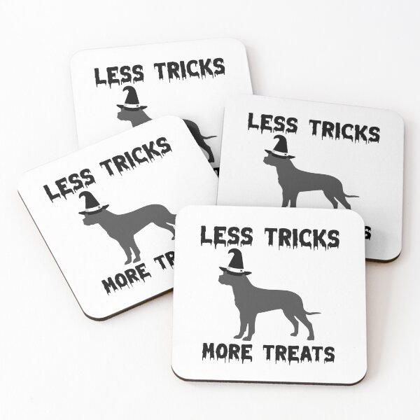 Item preview, Less Tricks More Treats  – Bullmastiff Cute Halloween Dog  designed and sold by Hintotees.