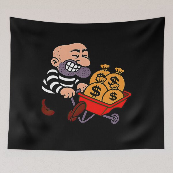 Item preview, Bag It Man Bagman Commodore 64 Retro Arcade Artwork designed and sold by ShopPointLessM.