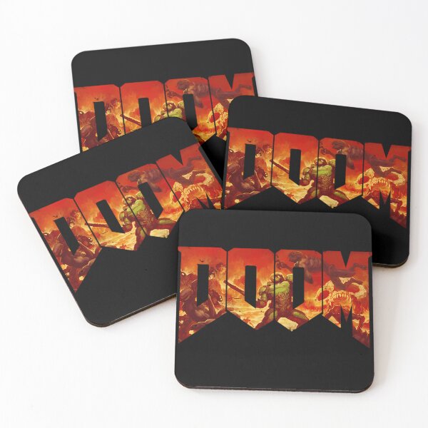 Item preview,  Doom Color Retro Logo 1993 For Men Women designed and sold by URANIBUCHANAN.