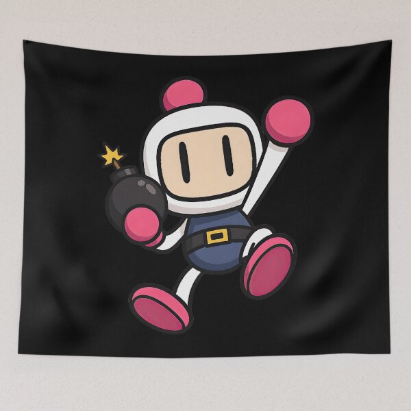 Item preview, Bomberman Â€“ Dynablaster Retro Amiga, DOS PC, Sega Game Character Art designed and sold by ShopPointLessM.
