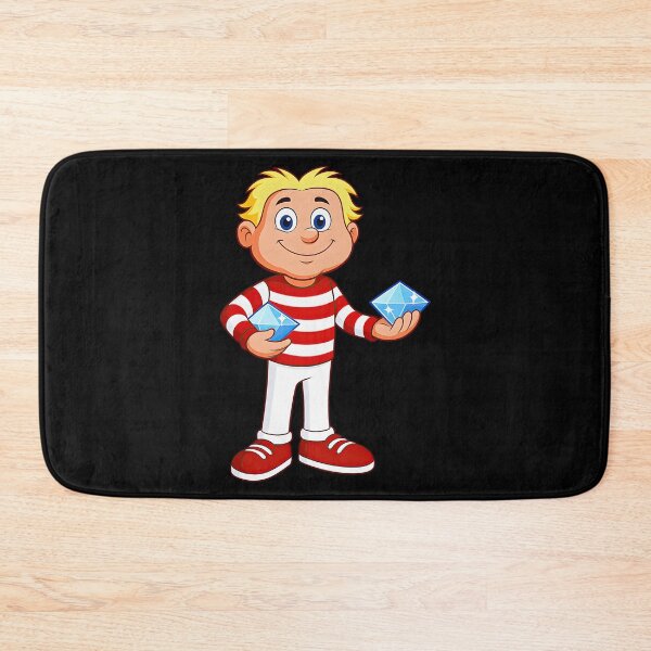 Item preview, Boulder Dash Rockford Retro Commodore 64 Game Character designed and sold by ShopPointLessM.