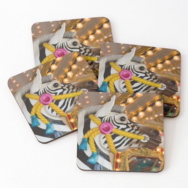 Item preview, Zebra Horse Merry-Go-Round Carousel Ride designed and sold by AnnOriginal.