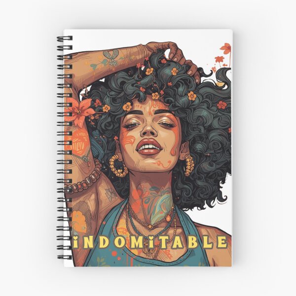 Item preview, Indomitable — Tattooed Floral Queen (Empowerment Illustration) designed and sold by Feel It All Club.