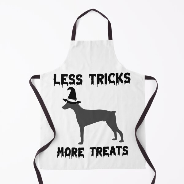 Item preview, Less Tricks More Treats – Dobermann Cute Halloween Dog designed and sold by Hintotees.