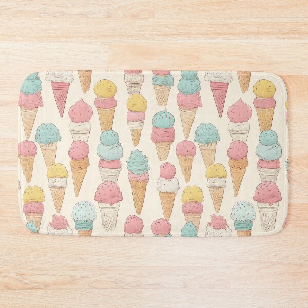 Item preview, Ice cream cone pattern – colorful summer pattern designed and sold by Meiersbeste.