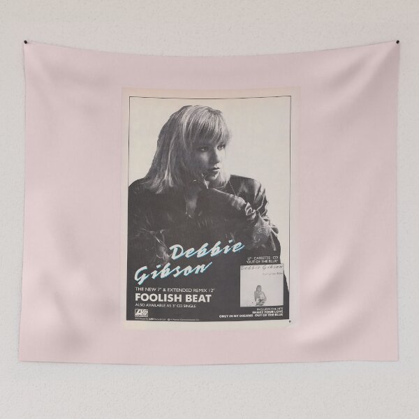 Item preview, Debbie Gibson – Foolish Beat 80s Pop Icon Poster designed and sold by CatrionaLavery.
