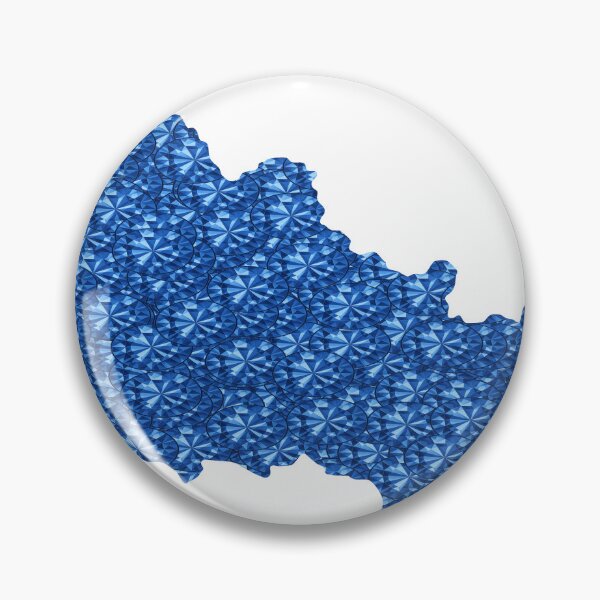 Item preview, Blue Rhinestone Nepal designed and sold by TheIconSmith.