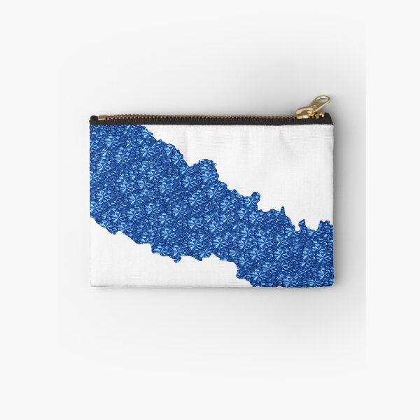 Item preview, Blue Rhinestone Nepal designed and sold by TheIconSmith.