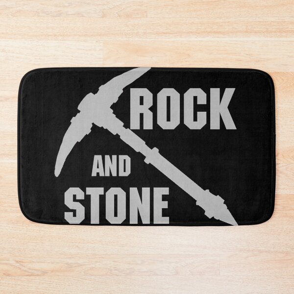 Item preview, Rock And Stone  - Grey designed and sold by URANIBUCHANAN.