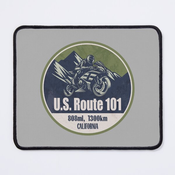 Item preview, U.S. Route 101 California Scenic Motorcycle Ride designed and sold by CynthiaGraphics.