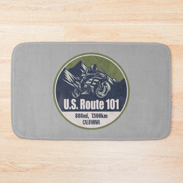 Item preview, U.S. Route 101 California Scenic Motorcycle Ride designed and sold by CynthiaGraphics.