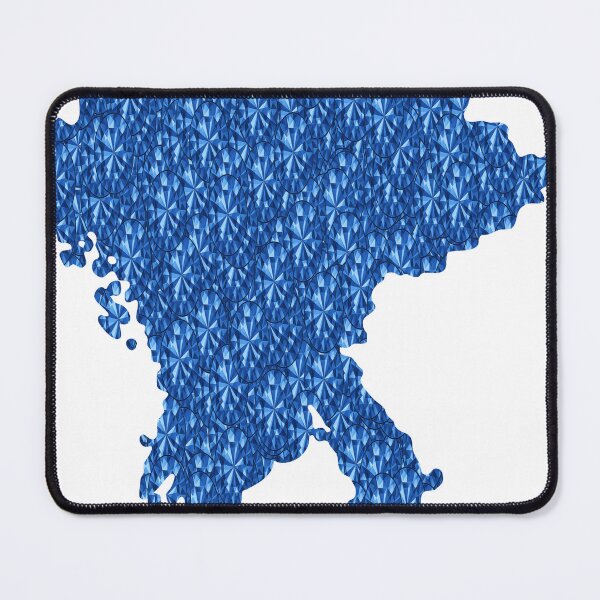 Item preview, Blue Rhinestone Myanmar designed and sold by TheIconSmith.