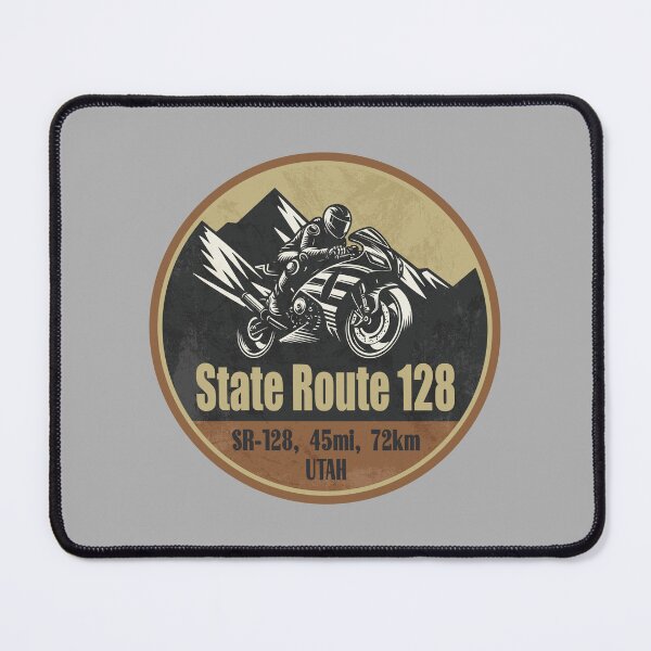 Item preview, Utah State Route 128 Scenic Motorcycle Ride designed and sold by CynthiaGraphics.