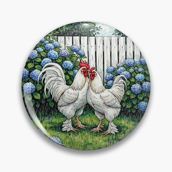 Item preview, Brahma Pootra White Rooster designed and sold by Helios Be. Lavsh.