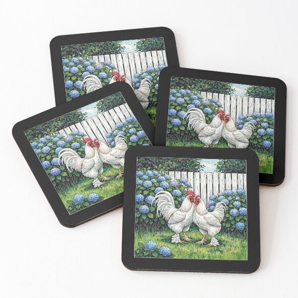 Item preview, Brahma Pootra White Rooster designed and sold by Helios Be. Lavsh.