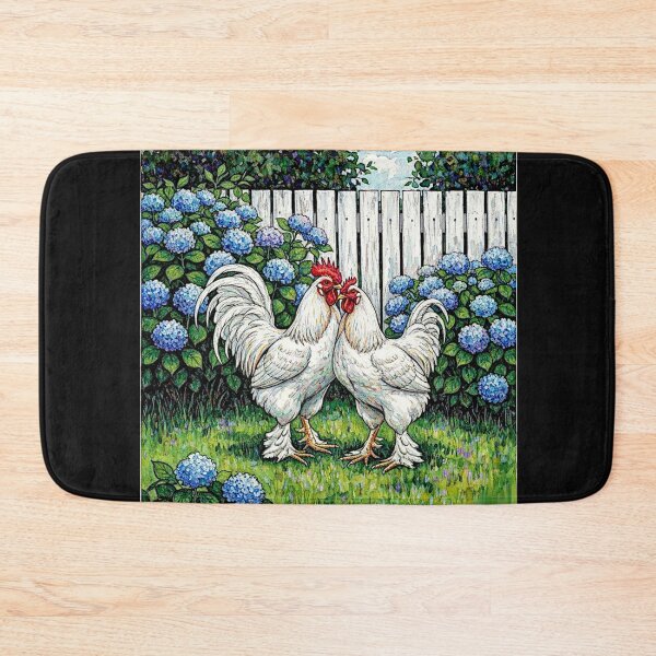 Item preview, Brahma Pootra White Rooster designed and sold by Helios Be. Lavsh.
