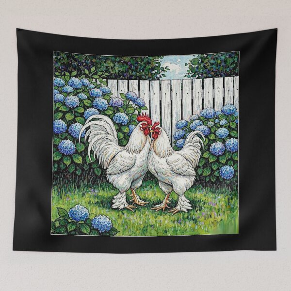Item preview, Brahma Pootra White Rooster designed and sold by Helios Be. Lavsh.
