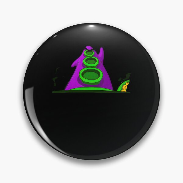 Item preview, Day Of The Tentacle Purple And Green Tentacle Retro DOS Adventure Game designed and sold by ShopPointLessM.