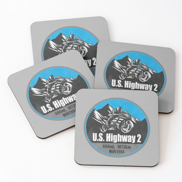 Item preview, U.S. Highway 2 Montana Scenic Motorcycle Ride designed and sold by CynthiaGraphics.
