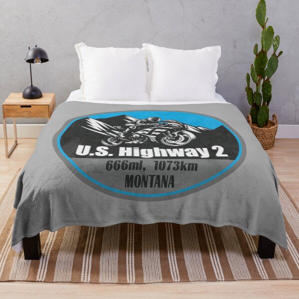 Item preview, U.S. Highway 2 Montana Scenic Motorcycle Ride designed and sold by CynthiaGraphics.