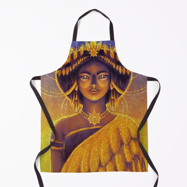 Item preview, Ishtar, Goddess Ishtar Art, Goddess Art, Spiritual Art, High-Vibration Art, Golden Goddess Art, Embrace your Inner Goddess designed and sold by Jezhawk.