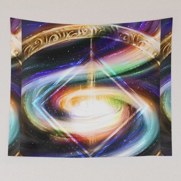 Item preview, Trust the Universe, Spiritual Art, Have Faith Art, Manifestation Art, Light Language Art designed and sold by Jezhawk.