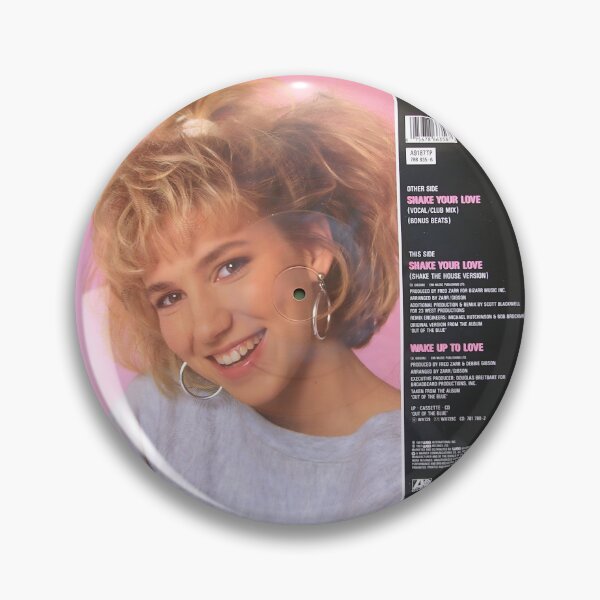 Item preview, Debbie Gibson – Shake Your Love Picture Disc Vinyl designed and sold by CatrionaLavery.