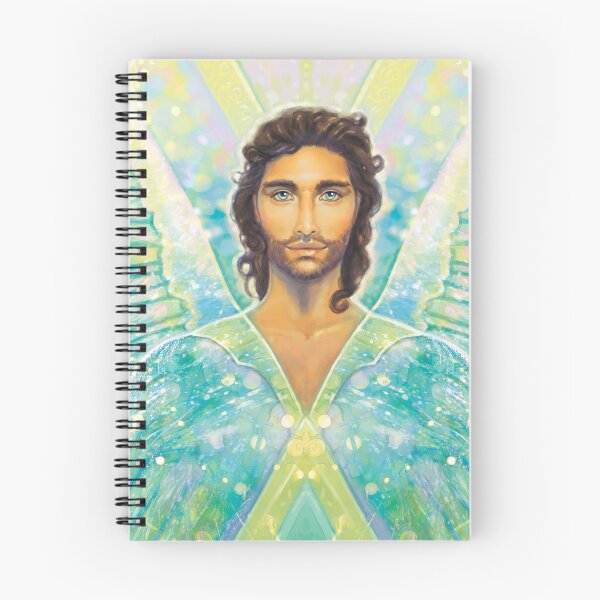 Item preview, Archangel Raphael, Healing Angel Art, Angelic Art, Guardian Angel Art, Spiritual Art designed and sold by Jezhawk.