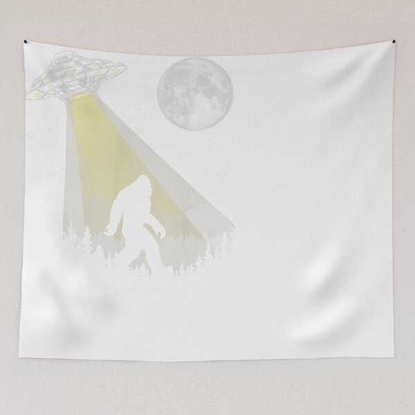 Item preview, Bigfoot & UFO Conspiracy Pals Night & Nature Funny designed and sold by JosueGon.