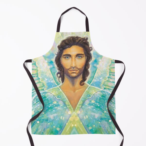 Item preview, Archangel Raphael, Healing Angel Art, Angelic Art, Guardian Angel Art, Spiritual Art designed and sold by Jezhawk.