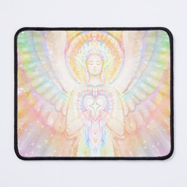 Item preview, Let Love Resonate with You - Angel of Peace 2025, Spiritual Art, Angelic Art, Make Peace not War designed and sold by Jezhawk.