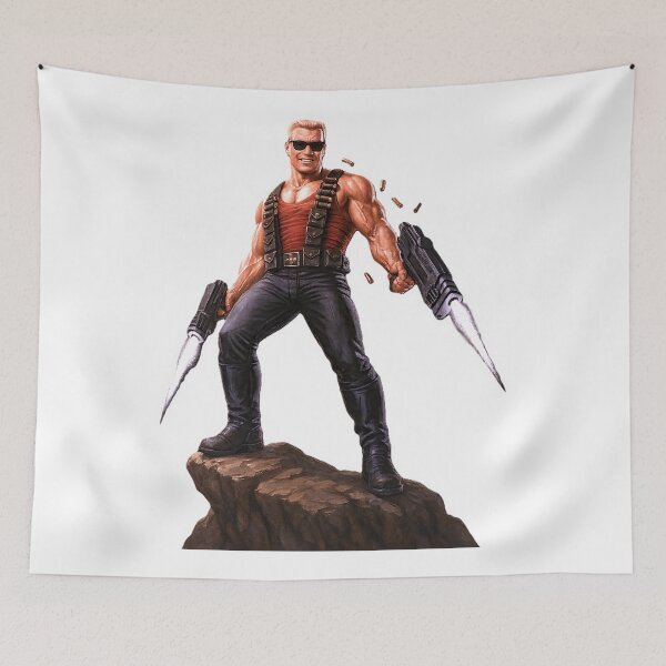 Item preview, Duke Nukem 3D Â€“ Retro DOS PC FPS Game Icon designed and sold by ShopPointLessM.