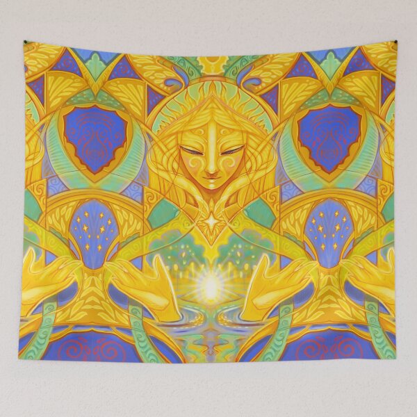 Item preview, The Empress - Tarot Art, Spiritual Art, Goddess Art, High Vibration art designed and sold by Jezhawk.
