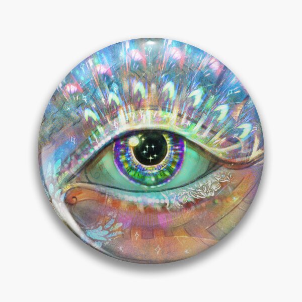 Item preview, The All Seeing Eye - Eye of Ra, Eye of Protection, Spiritual Art, Intuitive Art, Light Language Art designed and sold by Jezhawk.