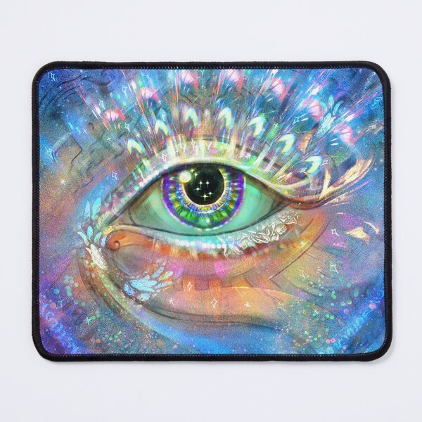 Item preview, The All Seeing Eye - Eye of Ra, Eye of Protection, Spiritual Art, Intuitive Art, Light Language Art designed and sold by Jezhawk.
