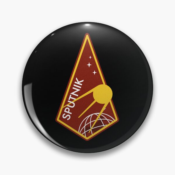 Artikelvorschau, Sputnik Raumschiff Kreativer Aufnäher Original Design entworfen und verkauft von yisela.