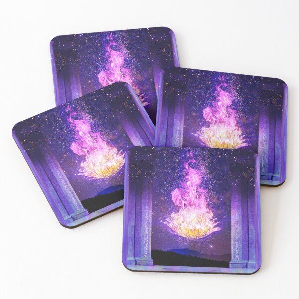 Item preview, Chamber of the Violet Flame, Violet Flame Energy, Transformational Art, Violet Art designed and sold by Jezhawk.