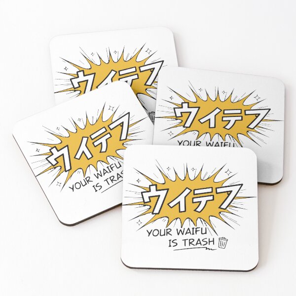 Item preview, Your Waifu Is Trash Sarcastic Anime Meme designed and sold by crtswerks.