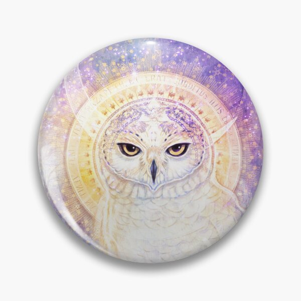 Item preview, Snow Moon - Beautiful Snowy Owl art, Magical Owl art, Witchy Art designed and sold by Jezhawk.