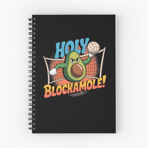 Item preview, Holy Blockamole – Funny Volleyball Avocado Pun Design designed and sold by Goodthreadz.
