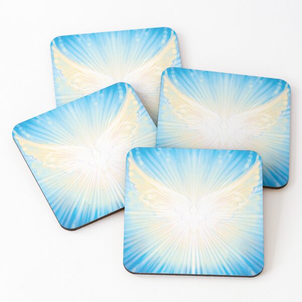 Item preview, 22 Archangels - White Angel Wings Art, Archangel Art, Spiritual Art designed and sold by Jezhawk.